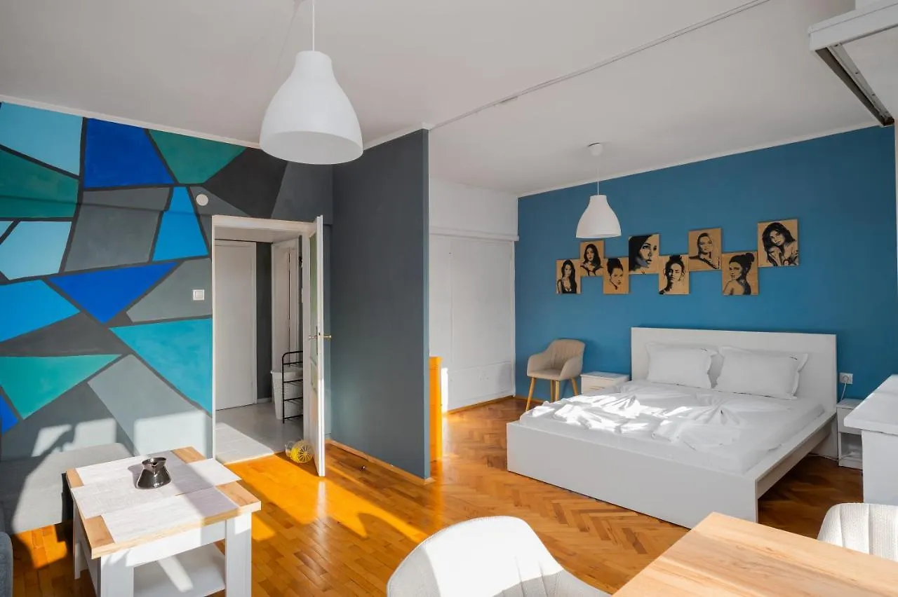 The Blue Art Spot In Sofia Prime City Center By Flat Mаnager 0*,